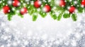 Christmas snowflakes background Royalty Free Stock Photo