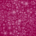 Christmas snowflakes background Royalty Free Stock Photo