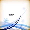 Christmas snowflakes business abstract background