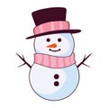 christmas snowman cute