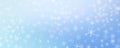 Christmas snowy background. Cold white blue winter sky. Vector ice blizzard on gradient texture with flakes. Festive new Royalty Free Stock Photo