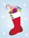 Christmas Sock Royalty Free Stock Photo