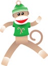 Christmas Sock Monkey