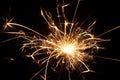 Christmas sparkler Royalty Free Stock Photo