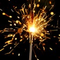 Christmas sparkler Royalty Free Stock Photo