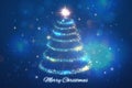 christmas sparkling background vector design