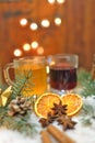 Christmas spiced drinks