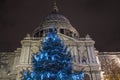 Christmas at St Pauls Cathedral Royalty Free Stock Photo