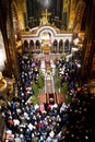 Christmas in the St. Volodymyr's Cathedral. Kiev.