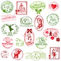 Christmas Stamp Collection