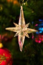 Christmas Star Ornament Royalty Free Stock Photo