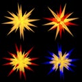 Christmas stars Royalty Free Stock Photo