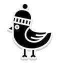 sparrow, twitter Isolated Vector Icon that can be easily modified or edit in any style Royalty Free Stock Photo