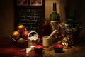 Christmas still life Royalty Free Stock Photo