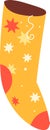 Christmas Stocking Icon Royalty Free Stock Photo