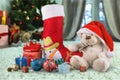 Christmas stocking Royalty Free Stock Photo