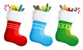 Christmas stockings Royalty Free Stock Photo