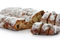 Christmas Stollen Royalty Free Stock Photo