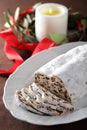Christmas Stollen Royalty Free Stock Photo