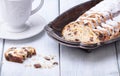 Christmas Stollen Royalty Free Stock Photo
