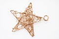 Christmas straw star