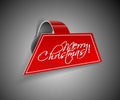 Christmas stricker design Royalty Free Stock Photo