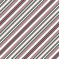 Christmas Stripe seamless pattern background in diagonal style