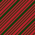 Christmas Stripe seamless pattern background in diagonal style