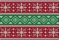 Christmas Sweater Design. Seamless Pattern Royalty Free Stock Photo