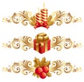 Christmas symbols & ornament Royalty Free Stock Photo