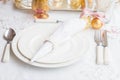 Christmas Tableware set Royalty Free Stock Photo