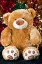Christmas teddy Royalty Free Stock Photo