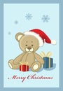 Christmas teddy bear