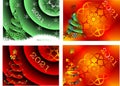 Christmas theme, abstract background Royalty Free Stock Photo