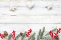 Christmas theme background with decorating Royalty Free Stock Photo