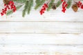 Christmas theme background with decorating Royalty Free Stock Photo