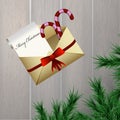 Christmas Theme envelope