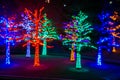 Christmas Lights Sparkle at Vitruvian Park in Addison Texas