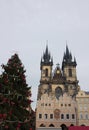 Christmas Time - I - Old Town Squae - Prague Royalty Free Stock Photo