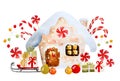 Christmas time illustration Royalty Free Stock Photo