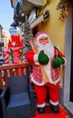 Christmas time in Rivoli town, Italy. Decorations and festivities
