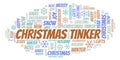 Christmas Tinker word cloud