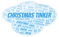 Christmas Tinker word cloud