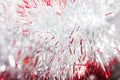 Christmas tinsel background