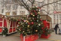 Christmas to trip. Moscow Seasons. Klimentovsky Lane.