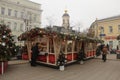 Christmas to trip. Moscow Seasons. Klimentovsky Lane.