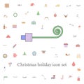 Christmas toy colored icon. christmas holiday icons universal set for web and mobile Royalty Free Stock Photo