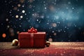 Christmas toys and elements. Festive background