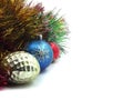 Christmas toys. New Year`s toy. Isolated item. Royalty Free Stock Photo