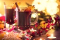 Christmas traditional mulled wine